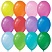 превью Воздушные шары, 100шт., М9/23см, MESHU, пастель, 12 цветов ассорти