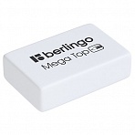 Ластик Berlingo «Mega Top», прямоугольный, натуральный каучук, 32×18×8мм