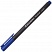 превью Ручка капиллярная BRAUBERG «Carbon», супертонкий металлический наконечник 0.4 мм, трехгранный корпус, синяя