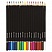 превью Карандаши цветные BRAUBERG, 18 цветов, черный корпус, заточенные, высшее качество, живопись