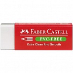 Ластик Faber-Castell «PVC-free», прямоугольный, картонный футляр, 63×22×11мм