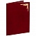 превью Папка адресная бархат с виньеткой, формат А4, красная, индивидуальная упаковка