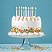 превью Свечи для торта с держателями MESHU «Мини», 2-х цветные, 5.5см, 24шт., блистер