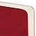 превью Ежедневник недатированный МАЛЫЙ 100×150 мм А6 BRAUBERG «Metropolis Ultra», под кожу, 160 л., красный