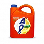 Средство для мытья посуды AOS Лимон 4800 г (с ароматом лимона)
