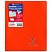 превью Бизнес-тетрадь 48л., 170×220мм, клетка Clairefontaine «Koverbook», 90г/м2, пластик. обложка, красная