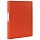 Папка на 2 кольцах BRAUBERG, картон/ПВХ, 35 мм, красная, до 180 листов (удвоенный срок службы)