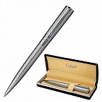 Ручка подарочная шариковая GALANT «ETUDE», корпус серебристый, детали хром, узел 0.7 мм, синяя