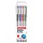 Ручки гелевые BRAUBERG SGP001/1, набор 3 шт., упаковка  с европодвесом (синяя, черная, красная)