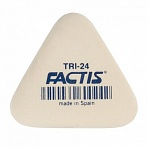 Резинка стирательная FACTIS (Испания) TRI 24, треугольная, 51×46×12 мм, мягкая, синтетический каучук