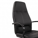 Кресло руководителя Chairman 940, экокожа черная, механизм качания, металл черный