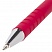 превью Ручка шариковая STAFF, КРАСНАЯ, корпус прорезиненный красный, узел 0.7 мм, линия письма 0.35 мм