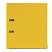 превью Папка-регистратор BRAUBERG с покрытием из ПВХ, 80 мм, с уголком, желтая (удвоенный срок службы)