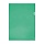 Папка-уголок СТАММ, А4, 150мкм, прозрачная, зеленая