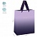 превью Пакет подарочный 18×23×10см MESHU «Duotone. Purple gradient», отд. фольгой, матовая ламинация