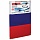 Доска-планшет BRAUBERG 'Flag' с верхним прижимом, А4, 22,6х31,5 см, российский флаг, картон/ламинированная бумага