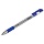 Ручка шариковая масляная с грипом BRAUBERG «Roll», СИНЯЯ, корпус синий, узел 0.7 мм, линия письма 0.35 мм