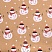 превью Бумага упаковочная крафт BIG SIZE новогодняя «Snowman», 0.7×10 м, ЗОЛОТАЯ СКАЗКА