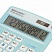 превью Калькулятор настольный BRAUBERG EXTRA PASTEL-12-LB (206×155 мм), 12 разрядов, двойное питание, ГОЛУБОЙ