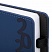 превью Ежедневник датированный 2024 А5 150×213 мм BRAUBERG «Up», под кожу софт-тач, держатель для ручки, синий