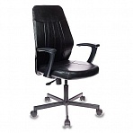 Кресло офисное Easy Chair 224 черное (искусственная кожа/металл)