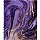 Бизнес-тетрадь Attache Selection Fluid А5 96 листов фиолетовая в клетку на спирали (170×203 мм)