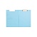 превью Папка-планшет с клапаном А4 ДПС светло-голубой, ПВХ, 2967. РУ-124