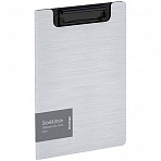 Папка-планшет с зажимом Berlingo «Steel&Style» A5+, 1800мкм, пластик (полифом), белая