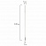 превью Стержень гелевый BRAUBERG «White», 130 мм, БЕЛЫЙ, евронаконечник, узел 1 мм, линия письма 0.5 мм