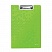 превью Папка-планшет с крышкой Leitz Wow пластиковая зеленая (2.8 мм)