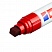 превью Маркер перманентный Edding 800 красный (толщина линии 4-12 мм) скошенный наконечник
