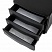 превью Бокс с 3 выдвижными лоткамикорпус чёрныйлотки черные235×300х355ммBRAUBERG «Office-Expert»238038