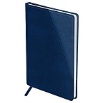 Ежедневник недатированный A5, 136л., кожзам, OfficeSpace «Poket», темно-синий