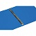 превью Папка на 4-х кольцах Attache синяя пластиковая корешок 32 мм