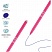 превью Ручка гелевая стираемая MESHU «Flamingo» синяя, 0.5мм, корпус ассорти