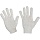 Перчатки защитные трикотажн без ПВХ 5 нити 40гр 10кл 300 пар/уп (белые)