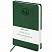 превью Ежедневник датированный 2024 А5 138×213 мм, BRAUBERG «Favorite», под кожу, зеленый