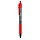 Ручка шариковая автоматическая Berlingo «Classic Pro» красная, 0.7мм, грип