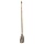 Швабра деревянная веревочная ЛЮБАША, хлопок, 120 см, ворс 30 см