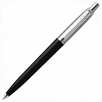 Ручка шариковая PARKER «Jotter Orig Black», корпус черный, детали нержавеющая сталь, синяя