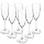 Набор бокалов для вина Селест 6шт/наб V=350мл золотистый хамелеон, P1638