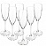 превью Набор бокалов для шампанского Luminarc Сигнатюр стеклянные 170 мл (6 штук в упаковке)