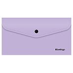 Папка-конверт на кнопке Berlingo «Instinct» С6, 200мкм, лаванда