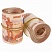 превью Резинки банковские универсальные, BRAUBERG 10 кг, диаметр 60 мм, натуральный цвет, натуральный каучук