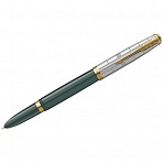 Ручка перьевая Parker «51 Forest Green GT» темно-синяя, 0.4мм, подарочная упаковка