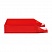 превью Лоток для бумаг горизонтальный СТАММ «Фаворит», тонированный красный