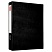 превью Короб архивный картон/пластик Comix с металлическим зажимом 325×243×68 мм черный до 500 листов