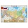 Карта настенная «Россия. Политико-административная карта с гимном», М-1:9.5 млн, размер 90×58 см