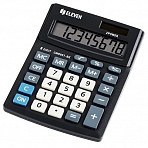Калькулятор настольный Eleven Business Line CMB801-BK, 8 разрядов, двойное питание, 102×137×31мм, черный