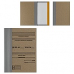 Папка архивная для переплета OfficeSpace, 50мм, без клапанов, переплетный картон, корешок - бумвинил